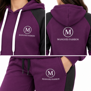 Chándal Deportivo Mangoes Fashion Premium de Alta Calidad, Ecológico, de Felpa de Algodón Grueso, con Capucha, Informal, Transpirable, para Verano - Product Image 4