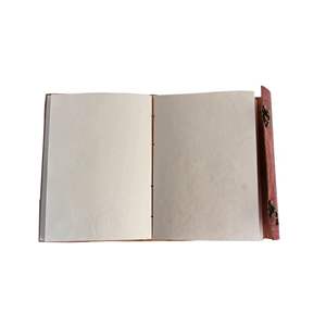 Carnet en cuir fait main extra large avec 7 pierres chakra, 100 feuilles, couverture rigide, carnet de croquis, crayon, haute qualité, nouveau design - Product Image 5