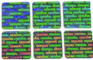 สติกเกอร์กาวโฮโลแกรมนูนลายแบบกำหนดเอง วัสดุ PET สำหรับงานฝีมือและป้องกันการปลอมแปลง - Product Image 3