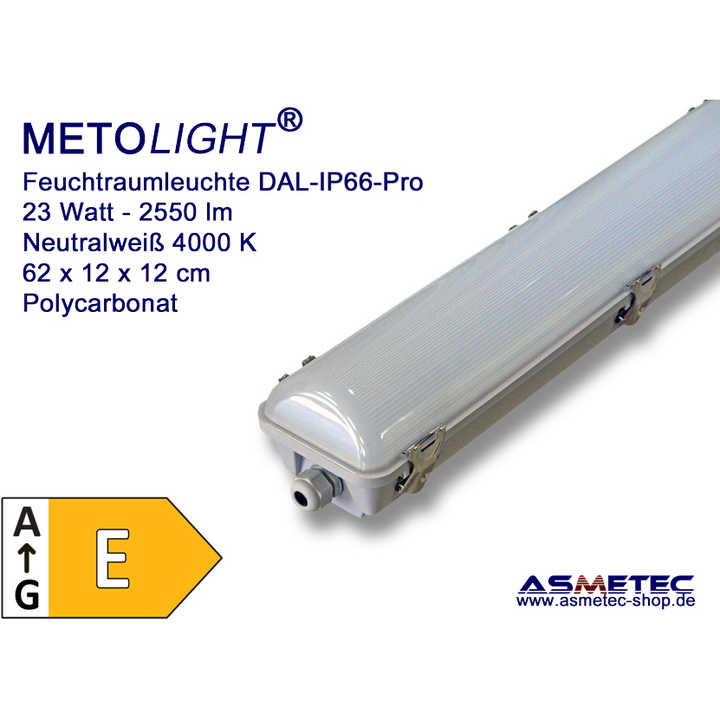 METOLIGHT LED Batten Light DAL-IP66-060-Pro Damp-Proof Product