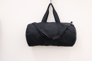 Black Duffel <b>Bag</b> Unisex Travel Gym <b>Overnight</b> <b>Bag</b> With Shoulder Strap Zipper Closure - Product Image 1