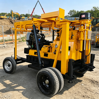 Machine de forage de puits d'eau portable 200m pour usage domestique, abordable, légère, compacte et facile à utiliser