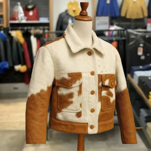 Hot Selling Premium Quality <b>Leather</b> <b>Jacket</b> for <b>Men</b> New Style Lowest Price <b>Men</b> Cowhide <b>Leather</b> <b>Jackets</b> - Product Image 3