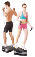 Plateforme d'exercice aérobique ALLWINWIN AES14 - Stepper de fitness pour entraînement de surf