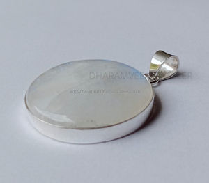 925 Silver Women <b>Pendant</b>, June <b>Birthstone</b>, Big Stone Jewelry Gifts - Product Image 2