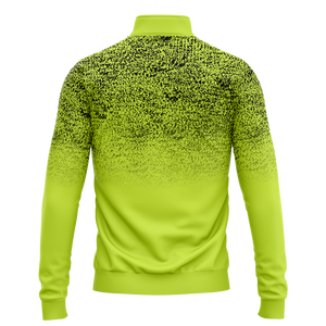 Sweat-shirt à demi-zip en coton pour homme avec logo frontal, tricot jersey écologique, anti-boulochage et respirant, idéal pour l'hiver - Product Image 2