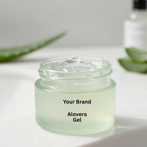 Gel de Aloe Vera Puro Orgánico Calmante y Reparador para Hidratación de la Piel, Reparación, Humectación, Cuidado Facial, para Todo Tipo de Piel, Empaque Personalizado - Product Image 5