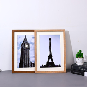 Hot Selling Eco-Friendly Large Wood <b>Wall</b> Mounted and Tabletop Photo <b>Frame</b> for Creative Decor for Photo <b>Walls</b> Wholesale - Product Image 1