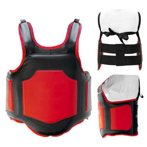 Protection de Poitrine Professionnelle Personnalisable Écologique Respirante avec Coussinet Abdominal Épaissi pour MMA, Boxe, Muay Thai, Arts Martiaux – Durable - Product Image 5