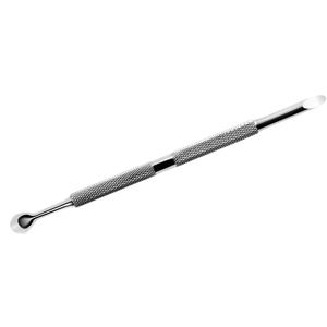 Cuchara Empujadora de Cutículas, Limpiador y Recortador, Herramientas de Manicura y Pedicura, Empujadores de Cutículas de Doble Punta de Acero Inoxidable - Product Image 1