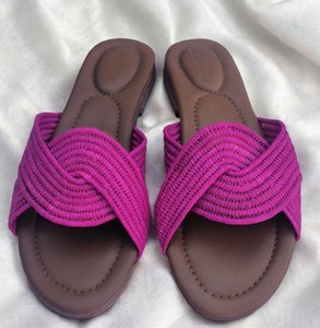 Sandales en raphia écologiques – Chaussures pour femmes faites à la main - Product Image 1