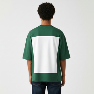OEM 100% Cotton Loose Fit Summer Casual Wear 2-Tone <b>Men's</b> T-Shirts Custom Printed Logo Breathable <b>Men's</b> <b>Animal</b> T-shirts 2026 - Product Image 6