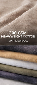 เสื้อยืดสตรีทแวร์ลายกราฟิกผู้ชายทรงโอเวอร์ไซส์ ผ้าหนา 100% คอตตอน 220 กรัม เป็นมิตรกับสิ่งแวดล้อม พิมพ์ลายด้านหน้าตามสั่ง ผ้าแฟลนเนล แบรนด์ส่วนตัว - Product Image 4