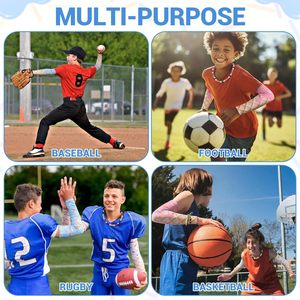 Nueva Llegada: Manguitos Deportivos de Grafeno para Hombre, Protección UV para Gimnasio, Correr, Baloncesto, Voleibol, Fútbol, Ciclismo, Sublimación - Product Image 6