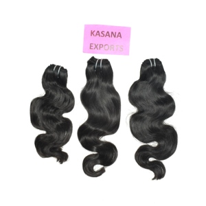 Extensiones de Cabello Humano Remy Indio de Doble Trama - Ondulado y Liso, Corte Recto, Peluca de Encaje Completo 100g, Fácil de Aplicar - Product Image 1