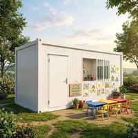 Maison préfabriquée en conteneur pour camp minier intensif, conçue pour les environnements difficiles