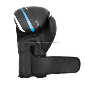 Guantes de boxeo de cuero de PU de piel de vaca auténtica multicapa de alta densidad, guantes impermeables para entrenamiento Muaythai y MMA - Product Image 3