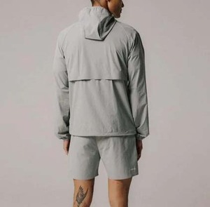 <b>Men</b> Winter Sportswear Set 2026 Breathable Windproof <b>Jacket</b> And <b>Lightweight</b> Nylon Pant Piece Set For Running And Outdoor - Product Image 3