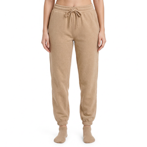 Conjunto Deportivo Casual para Mujer, Color Beige, Lavado Ácido, Sudadera con Capucha y Cierre, Pantalones Jogger, Manga Larga - Product Image 5
