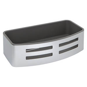 Wall Mount Rectangle Chrome Finish Modern Eco-Friendly Multifunction Storage <b>Shelf</b> Shower Basket Bathroom Corner SS304 ABS - Product Image 4