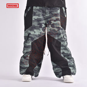 2025 haute qualité personnalisé Ski pantalon hiver respirant vêtements de sport nouveau Style chaud Baggy Snowboard pantalon coupe-vent Sports de plein air - Product Image 1