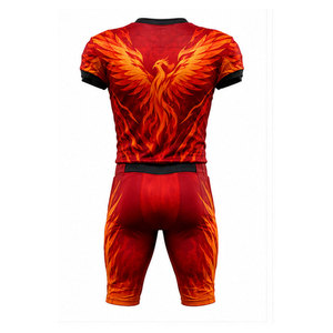 American Football Uniform Breathable Practice Wear Easy Fit For Daily <b>Training</b> American Football Uniform - Product Image 2