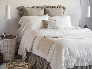 Luxury Hotel Home Linen Bedding Sets Custom 5 pcs 1 Duvet Cover 1 <b>Flat</b> 1 <b>Fitted</b> <b>Sheet</b> 2 pillow cases Sets - Product Image 2