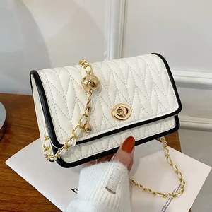 2026 Fashion Factory Low Price stylish women's crossbody bag 2024 new simple small <b>square</b> bag leather handbag - Product Image 2