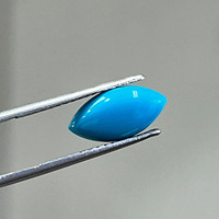 Turquoise naturelle de haute qualité, cabochon marquise 6x3 mm, pierre précieuse en vrac pour la création de bijoux faits main, vente en gros de pierres précieuses