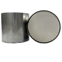 Substrato Ceramico a Nido d'Ape per Filtro Antiparticolato Diesel (DPF) Certificato TS16949 con Guscio Metallico per Motori di Camion o Scarichi di Autobus