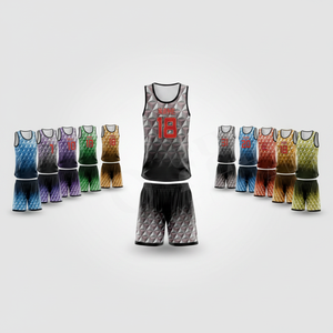Fabricant de vêtements de sport de qualité supérieure, maillots et shorts de basket-ball personnalisés, nouveau style, uniforme d'équipe pour lycée - Product Image 1