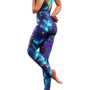 Haut sans manches de qualité supérieure à col rond, haute élasticité, amincissant, pour femme, avec impression par sublimation, type body - Product Image 6