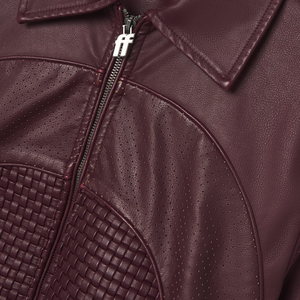 Hot Selling XS Men's Winter Jacket High Street Style <b>Cow</b> Skin Canvas Eco-Friendly Breathable Windproof Lightweight Front Logo - Product Image 3