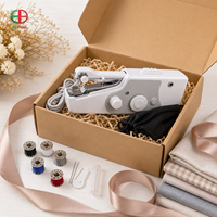 Kit de réparation rapide pour machine à coudre portable motorisée Pop-up Market avec canettes, aiguilles et câble USB pour la réparation de vêtements sur site