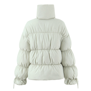 Veste en duvet d'oie personnalisée, veste matelassée vintage en velours côtelé pour homme, hiver - Product Image 2