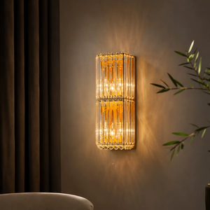 Modern Crystal Style Indoor LED Wall Lamp <b>Sconce</b> For Wall Mounted Simple Living Room - Product Image 1