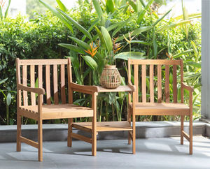 Table à manger carrée en acacia de qualité supérieure | Meubles de patio extérieurs/intérieurs portables et durables pour hôtels et villas | Fabriqué au Vietnam - Product Image 6