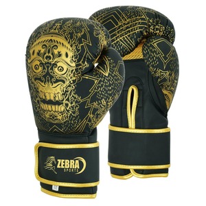 Professional Training High Quality Boxing Gloves 8oz 10oz 12oz Pu Leather Adjustable Wrist Strap Hook Loop Closure Customizable - Product Image 4