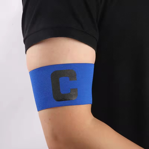 Brassard de Capitaine de Football 100% Laine 5x5cm pour Adultes Vente en Gros Personnalisé Imprimé Élastique Antidérapant Respirant Entraînement - Product Image 6