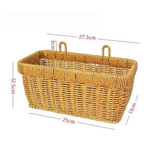 Panier suspendu au crochet fait main le plus vendu, pochette de rangement murale, organisateur, support de plantes bohème, sac à fruits, porte-fils, écologique - Product Image 3