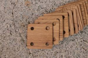 Tablette en bois polie de haute qualité, écologique, de style folklorique, pour cartes de visite, à bas prix - Product Image 4
