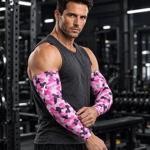 Custom Logo Cooling UV Breathable Compression <b>Arm</b> Fishing Bicycle <b>Arm</b> <b>Sleeves</b> Sports Sun protection <b>Arm</b> <b>Sleeve</b> <b>for</b> <b>Men</b> Women - Product Image 4