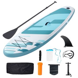 Tavola da Stand Up Paddle Gonfiabile 11FT X 33\" X 6\" per Touring SUP con Pompa, Pagaia, Pinna, Borsa Porta Telefono e Accessori - Product Image 1