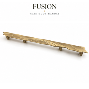 Main <b>Door</b> Handle FUSION Design With Matte Antique Finish <b>For</b> Residential Entrance <b>Doors</b> Interior And Architectural Hardware - Product Image 2
