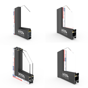 Sistema de Perfiles de Aluminio para Ventanas Serie Premium 6000, Acabados Superficiales Anodizados con Recubrimiento en Polvo, Temperatura T3-T8 para Uso Arquitectónico - Product Image 2