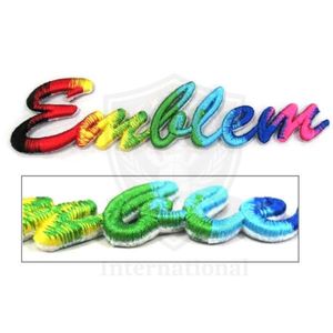 Parches Termoadhesivos de Fieltro No Tejido con Letras Bordadas en Chenille, Estilo Escritura, Forma Irregular, para Grupos de Chicas, Muy Demandados - Product Image 5