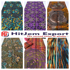 Tissu en coton imprimé wax africain Ankara personnalisé du Kenya, mode culturelle tendance, textile en gros, fournisseur de fabrication OEM - Product Image 6