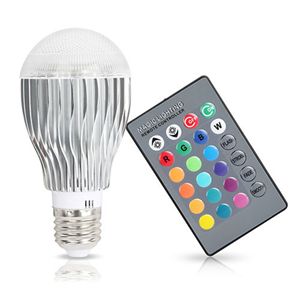 16-Color <b>LED</b> Dimmer Bulb Set with Remote <b>Control</b> for Mood <b>Lighting</b> - Product Image 1