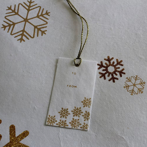 Customized Multicolour Printed By Silver Screens For Ceremonies & Festivals Recycled Cotton Papers Tags - Product Image 1