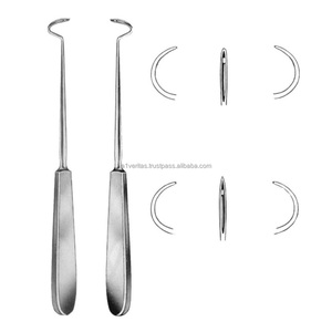 Kit Quirúrgico de Alta Calidad A-1 VERITAS Deschamps (Agujas Planas y Afiladas) de 20 cm, Reutilizables, para Sutura y Ligadura |   MOQ bajo - Product Image 2